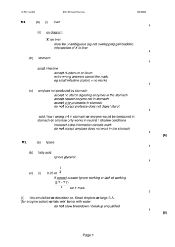 AQA GCSE Biology Unit 2 Revision part 2