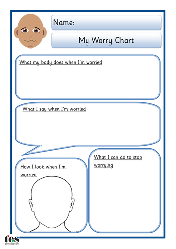 Managing Worries - noting behaviour and strategies