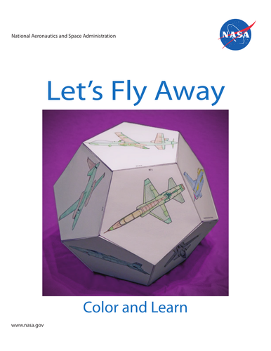 Let's Fly Away Airplane Dodecahedron