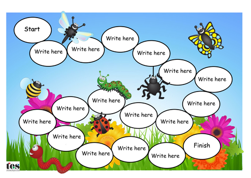 Create your own Minibeast board game