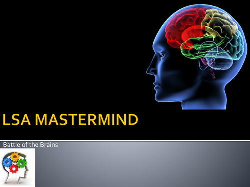 Mastermind Quiz; general knowledge