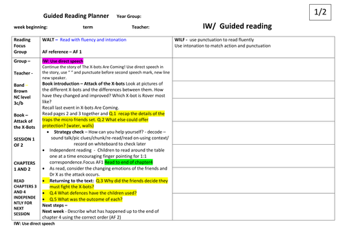 Project X ATTACK OF THE X-BOTS  3C TO 3B