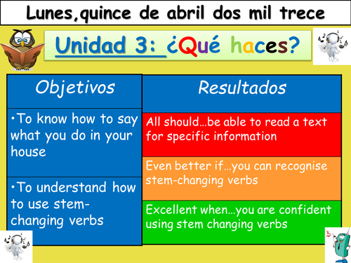 Mira 2 Express Modulo 4 Unidad 3; to do, you do