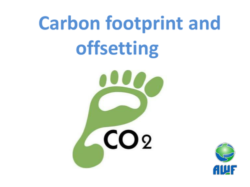 Carbon Footprints, Renewable Energy and Offsetting
