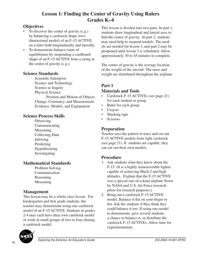 Finding the Centre of Gravity Using Rulers