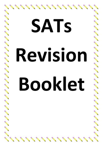 ks1 sats revision booklet teaching resources