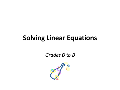 Solving Linear Equations