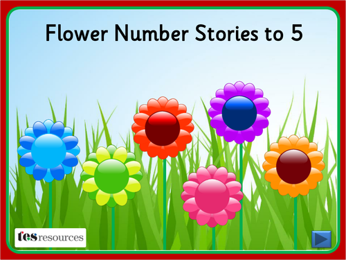 Flower Number Stories up to 5