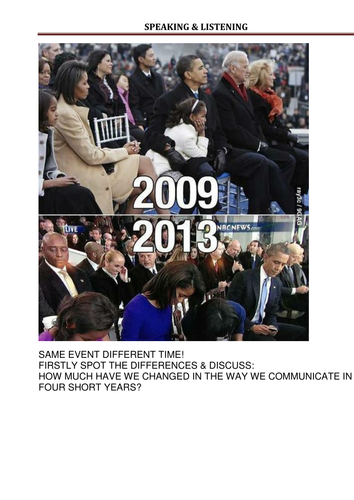 SAME EVENT DIFFERENT TIME. HOW WE CHANGE.