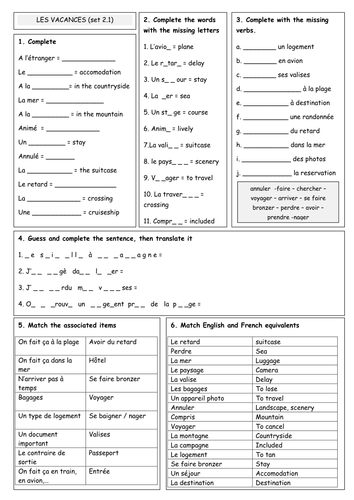 french gcse revision quickie on eating out by gianfrancoconti1966