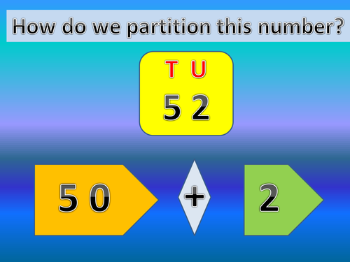 Image result for partition 2 digit number