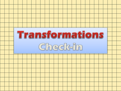 Transformations summary quiz