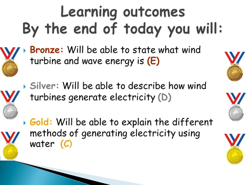 Energy from Wind and Water