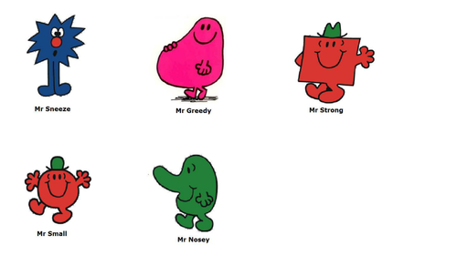 Inherited and Environmental Variation with Mr Men | Teaching Resources