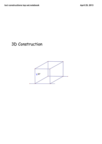 Construction extension - 3D