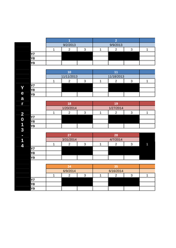 Curriculum Overview - Could be any subject