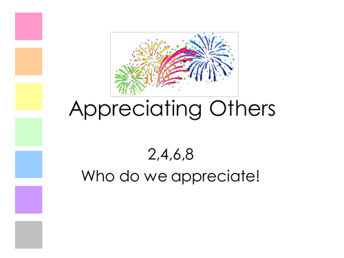 Appreciating Others Powerpoint