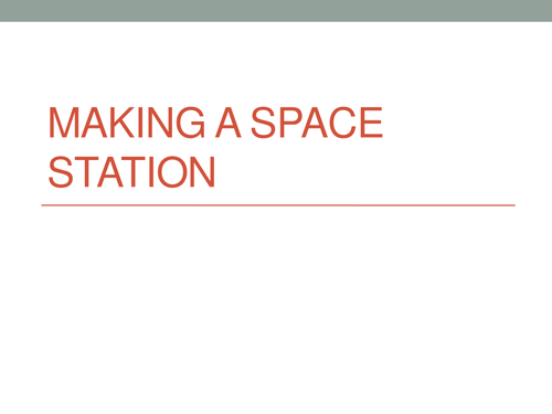 Make a Space Station
