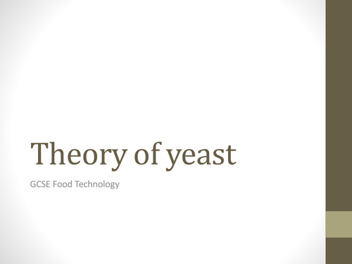 Theory of Yeast