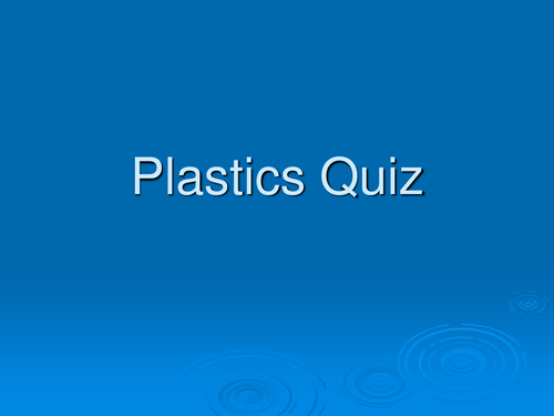 Plastics interactive powerpoint