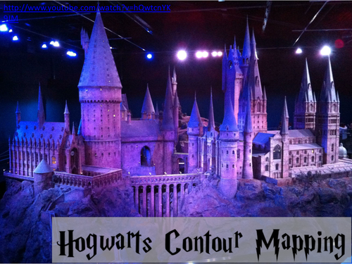 Harry Potter Contour Mapping Lesson