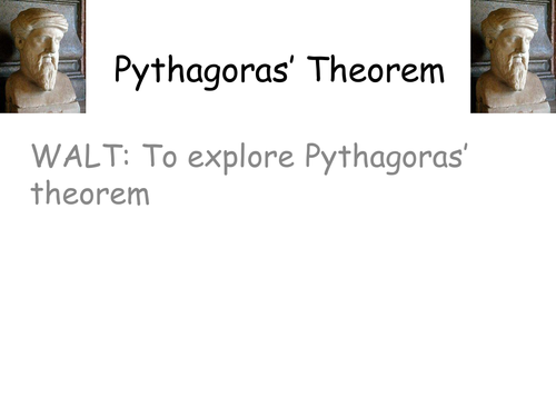 Pythagoras lesson