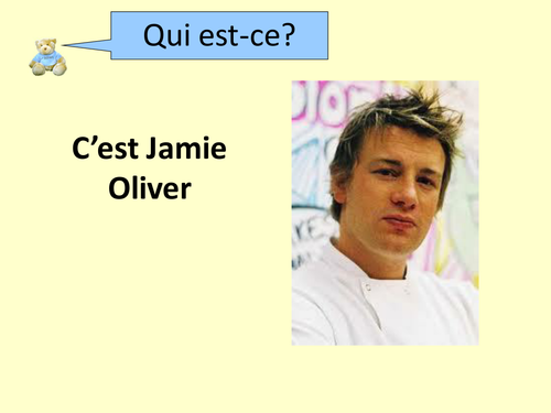 KS2 French - Who is it? 1