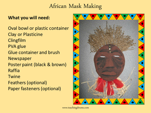 African Mask Making