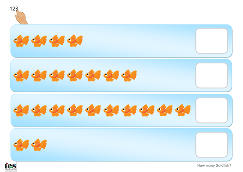 How Many Fish? TEACCH Activities | Teaching Resources
