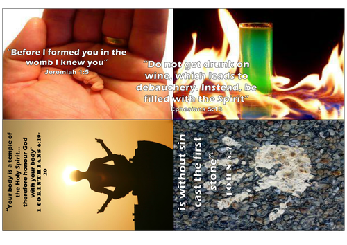 Christian Ethics Revision Quotation Cards