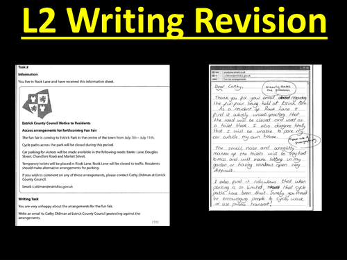 functional-skills-writing-revision-level-2-teaching-resources