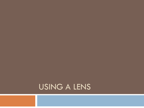 Introduction to focal length and telescopes