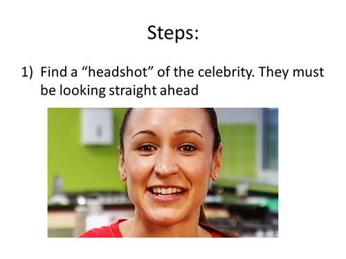 Reflection with famous faces!