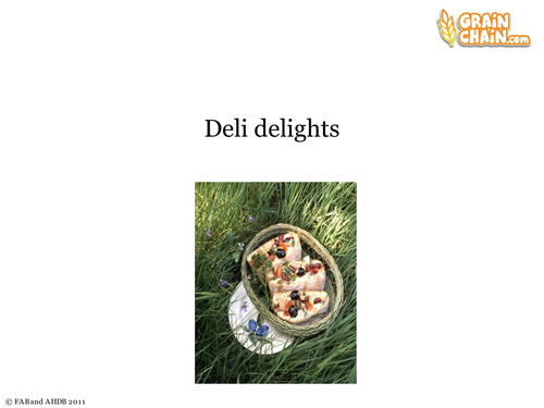 Delicious deli delights: GREAT STUDENT CHALLENGE
