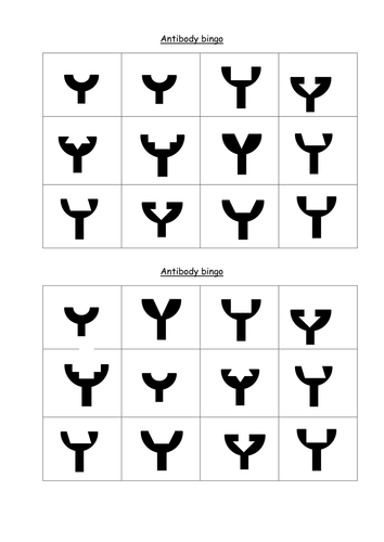 Antigen Bingo