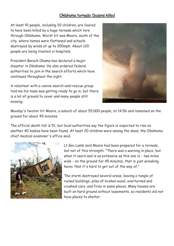 Oklahoma Tornado May 2013