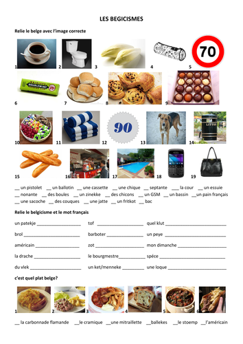 Belgian French  les belgicismes