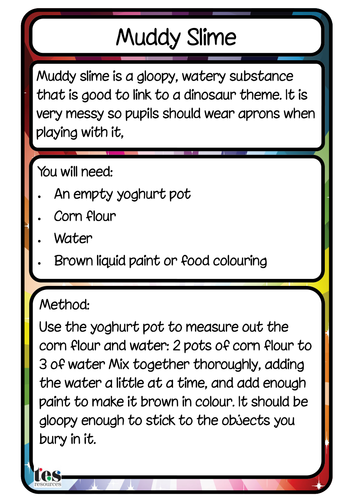 Even More Super Sensory Suggestions