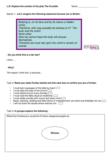 Lessons in the crucible image