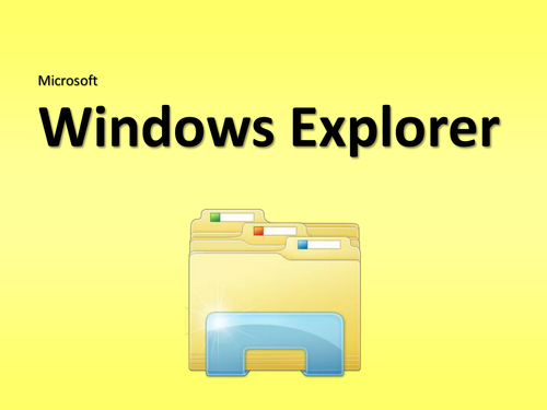 Using Windows Explorer