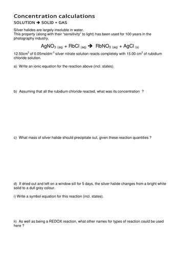 F332 Conc calcs revision