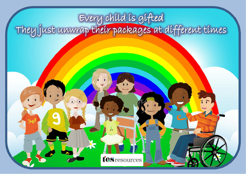 Every Child is Gifted Poster