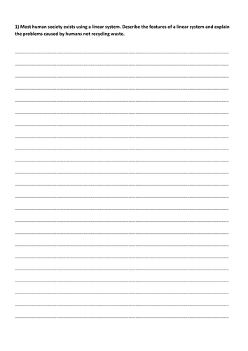 B7 6 mark questions (New OCR 21st C)