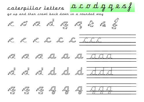letter formation practice sheets ladder robot zig.