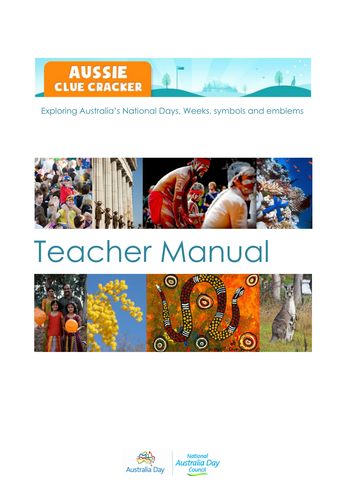 Aussie Clue Cracker Teacher Manual Teaching Resources