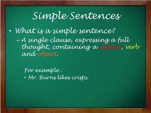 Working up to using Semicolons