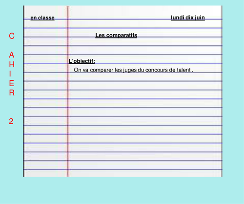 Studio 2 Vert Module 5 What are the judges like?