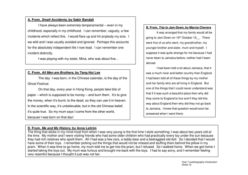 Greater depth biography year 6 image