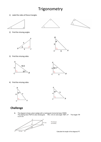 Trigonometry End of Unit Lesson Resources | Teaching Resources