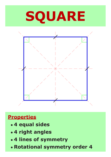 2D shapes displays/cards